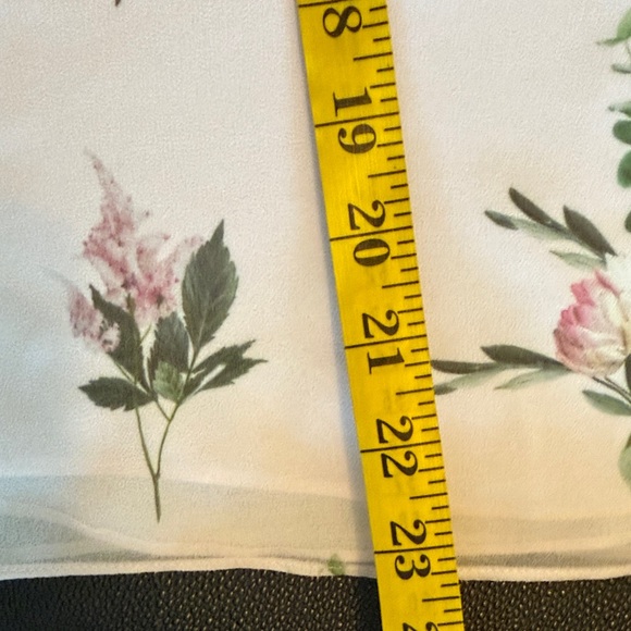 Ted Baker London Floral Blouse - Light Pink size 1 / XS - Picture 13 of 13
